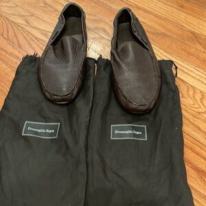 ERMENEGILDO ZEGNA
EZ LUXURY LEATHER LOAFERS - WORN ONCE